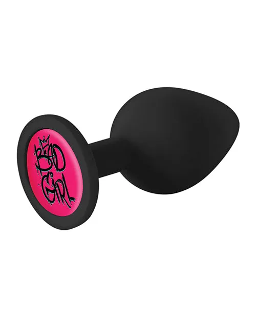 Anal The 9s Booty Talk Bad Girl Plug Black Icon Brands INC