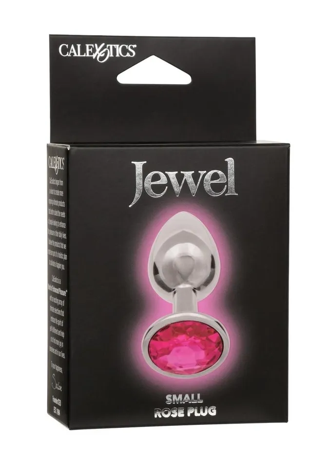 Jewel Rose Aluminum Anal Plug Jewel Male Sex Toys
