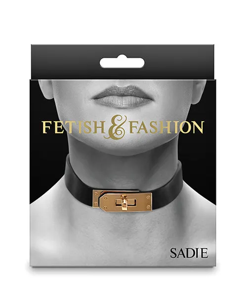 Ns Novelties INC Anal Fetish Fashion Sadie Collar Black