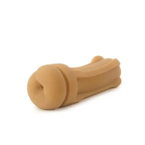 Female Sex Toys Topco Cyberskin Vulcan Realistic Anus Mocha
