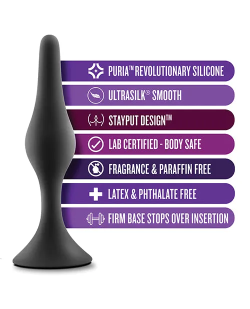 Blush Anal Blush Anal Adventures Platinum Silicone Beginner Plug Kit