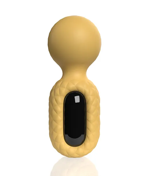 Bushman Products Screaming O Rebound Compact Power Wand Bumblee Yellow Vibrators
