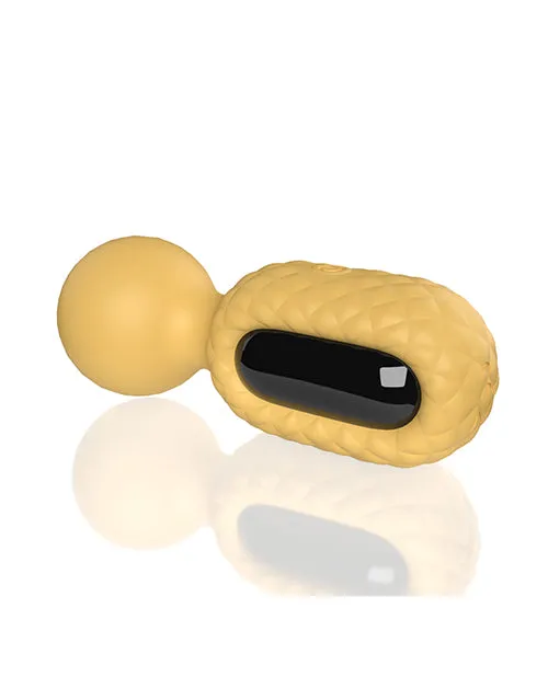 Bushman Products Screaming O Rebound Compact Power Wand Bumblee Yellow Vibrators