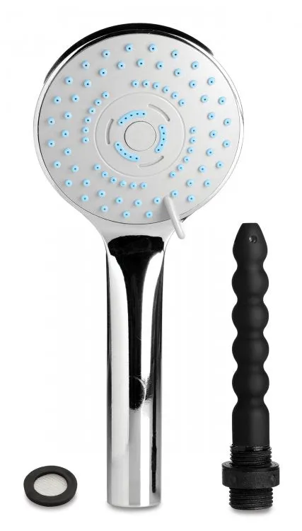 CleanStream Discreet Shower Head with Silicone Enema Nozzle XR Brands Male Sex Toys