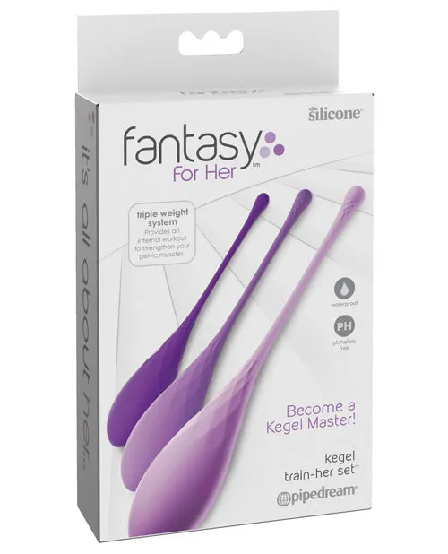 Pipedream Female Sex Toys Fantasy For Her Kegel Trainher Set