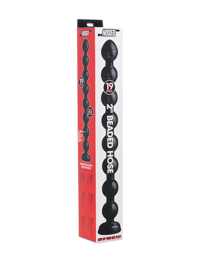 XR Brands Anal Hosed 19 Long Beaded Hose XR Brands Anal Hosed 19 Long Beaded Hose