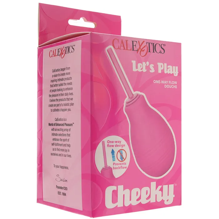 CalExotics Vibrators Cheeky OneWay Flow Douche in Pink