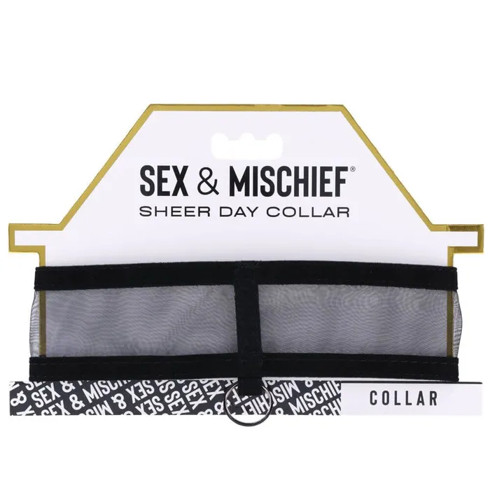 Elevate Your Sensuality with the Sex and Mischief Sheer Day Collar Sport Sheets Male Sex Toys
