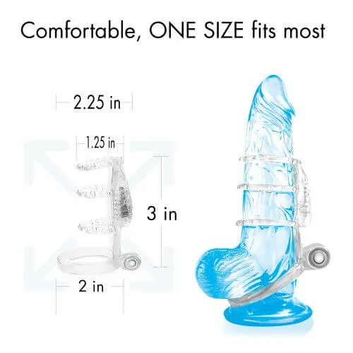 Female Sex Toys Doctor Love Elevate Your Pleasure with the Doctor Love Zinger Dual Vibrating Sleeve