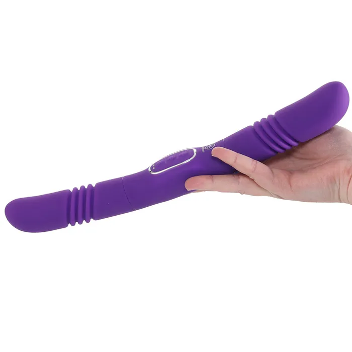 Together Double Delight Vibrating Thrusting Dildo Electric Eel Female Sex Toys